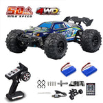 1/16 Off-Road 4WD Remote Control Car with LED Headlight close-up view
