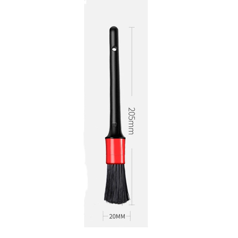 1/4PCS Car Wash Brush Detail Small Automotive Interior Cleaning Tools Air Conditioner close-up view