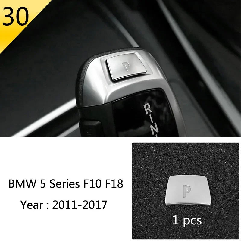 Car Interior Front Reading Lampshade, Lamp Decoration Frame For BMW 5 Series F10 F1 additional angle