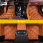 CUWEUSANG Custom Car Floor Mats For Honda Jazz Fit Auto Carpets Foot Coche Accessorie