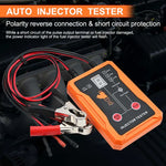 Fuel Injector Tester DIY Cleaner Set 4 Pulse Modes Car Fuel Cleaning Injector Work with Fuel Pressure Tester Car