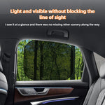 Car Sunshade | UV Blocking Mesh Side Window Sunscreen for Car close-up view