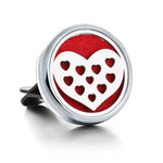 Refillable Car Air Freshener Diffuser Clip | Auto Vent Aromatherapy close-up view