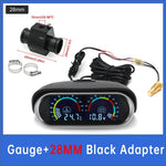 2 in 1 LCD Digital Display Voltmeter and Water Temp Gauge | Universal Car Truck Gau additional angle