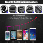 Wireless Car Charger Phone Holder Air Vent Mount additional angle
