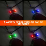 Car Mini LED Solar Power Warning Light Night Security Simulated Alarm Wireless Anti additional angle