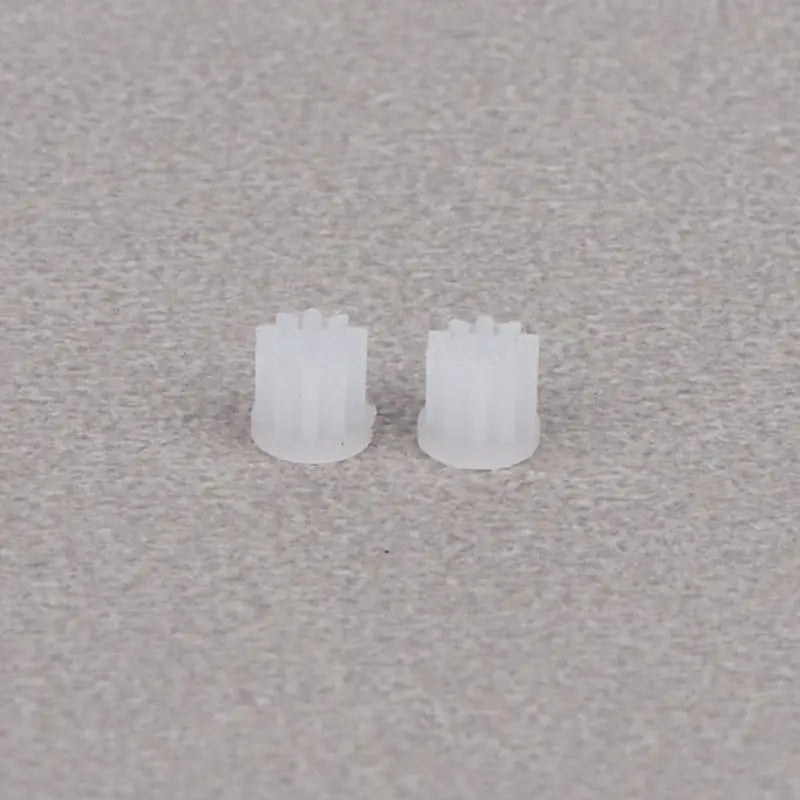 5/10Pcs M0.2 10 Teeth Plastic Pinion For 0.8mm Motor Shaft Wear Resistant Transmission Gear Accessories For RC Toy