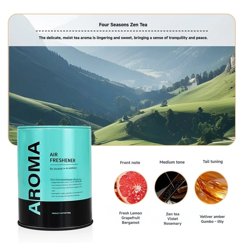 1pc Advanced Car Aromatherapy Deodorizing Solid Air Cream | Long-Lasting Fragrance fo lifestyle view