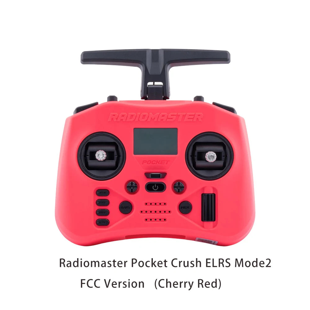 RadioMaster Pocket Crush Preinstalled EdgeTX ExpressLRS Hall Gimbal Transmitter Remot lifestyle view