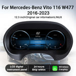 Digital Cluster Dashboard for Mercedes-Benz Vito 116 W477 2016-2023 | 12.3-Inch HD 19 alternate view