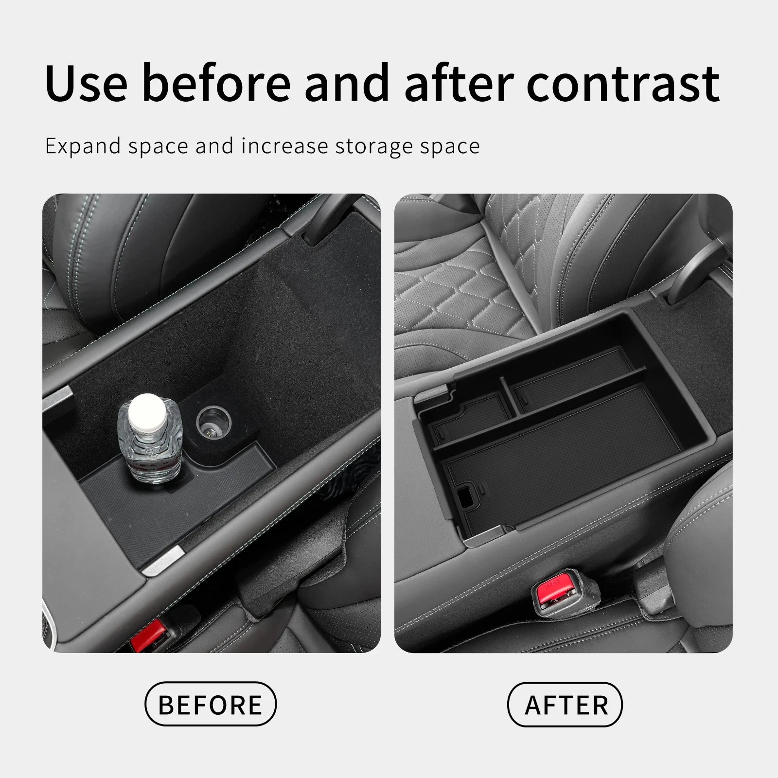 For BYD Sealion 7 EV 2024 2025 Center Console Armrest Box Storage Case Car Interior O alternate view