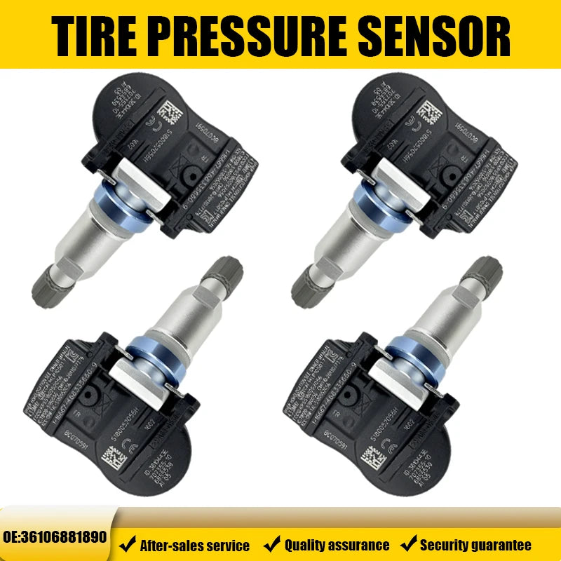 BMW TPMS Sensor 36106881890 | 1/4 Pack Replacement for 1/3/4 Series