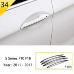 Car Interior Front Reading Lampshade, Lamp Decoration Frame For BMW 5 Series F10 F11 F close-up view