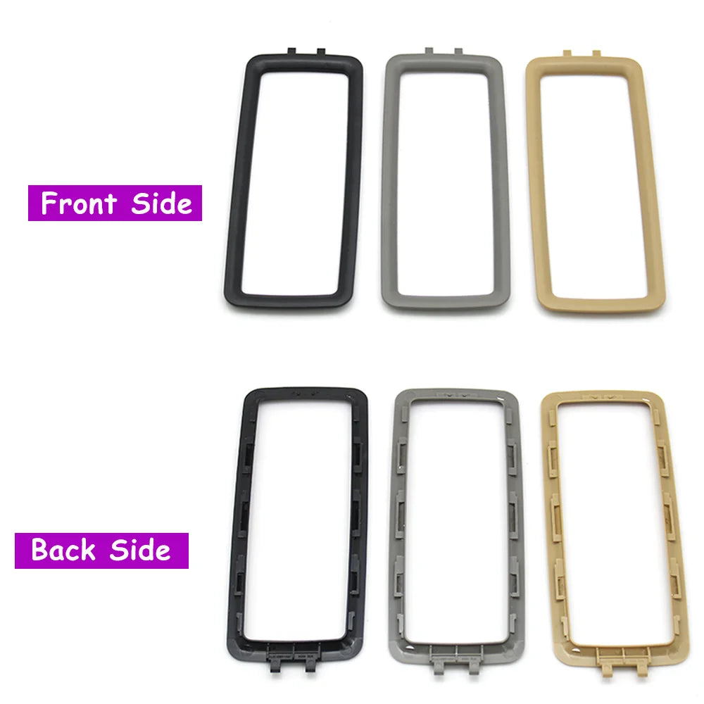970 2010-2016 Car Front Sunshade Bezel Sun Visor Cover Frame Makeup Vanity Mirror Holder Outer Panel For Porsche Panamera