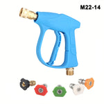 High Pressure Car Wash Water Gun | Aluminum Core Quick Connect Fan Nozzle lifestyle view