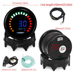52mm Digital Turbo Boost Gauge | LED Turbo Pressure Gauge for 12V Gasoline Engines alternate view