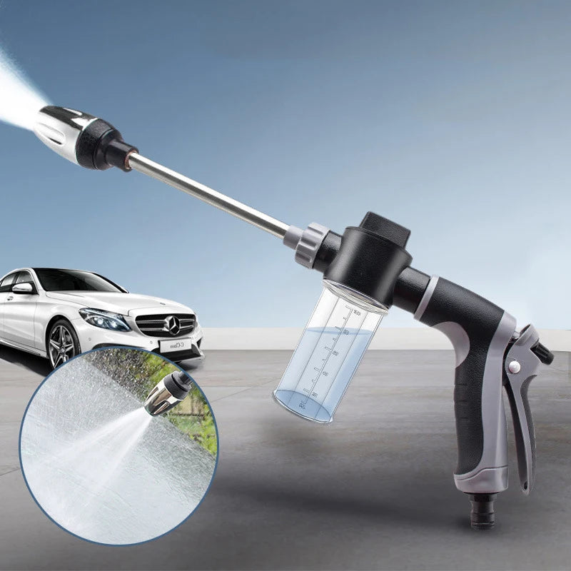 High Pressure Car Wash Water Gun Garden Water Pipe Nozzle, Multifunctional Watering Tool, Powerful Cleaning For Cars and Gardens