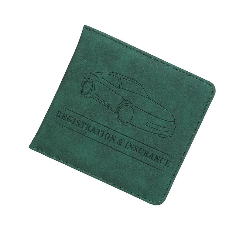 Car Registration and Insurance Card Holder Glove Box Organizer alternate view