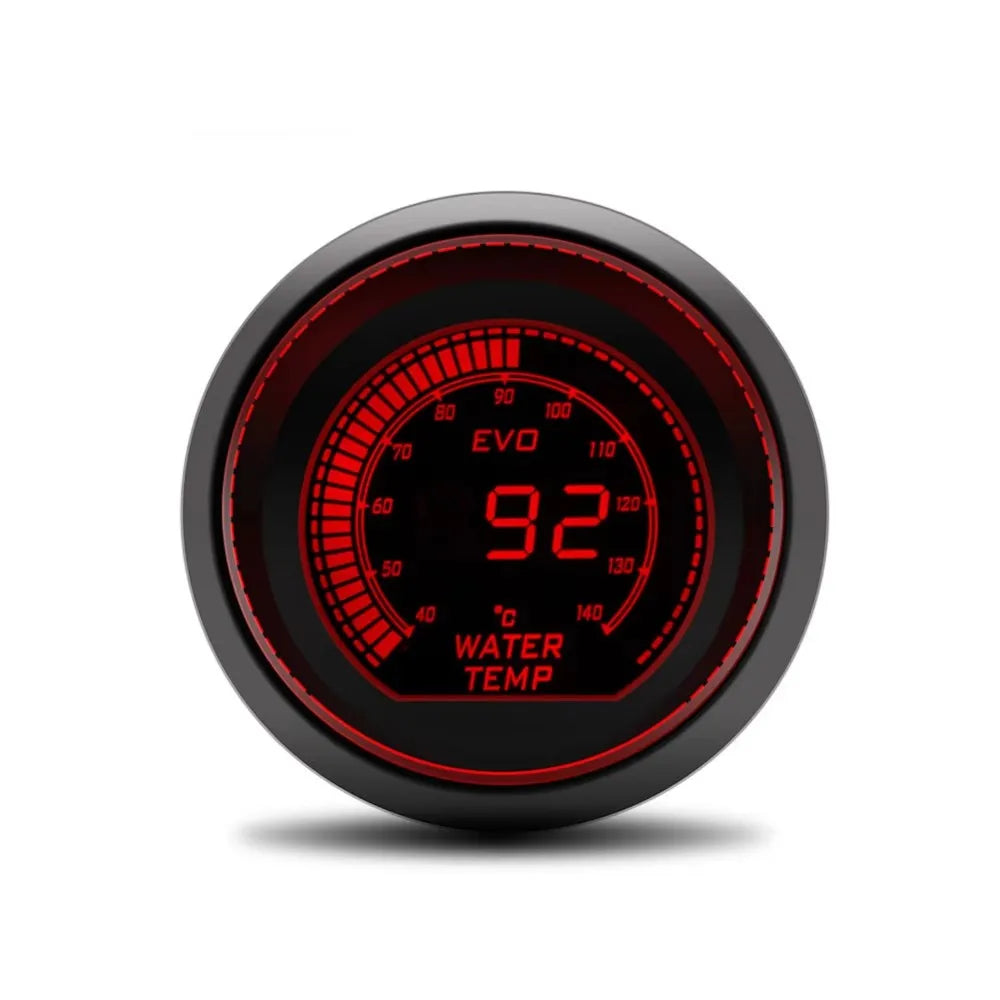 52mm 7-in-1 Car Gauge Set with Tachometer, Boost, Vacuum, Water Temp, Oil Temp, Oil P alternate view