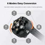 100BAR 1000W Brushless Cordless High Pressure Car Washer Rechargeable Car Cleaning Washer Spray Foam Generator Water Gun Machine