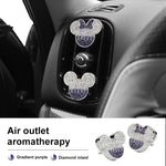 Diamond Car Air Outlet Aromatherapy Clip for Mini Cooper Air Vent Freshener Clip Scent Aroma Auto Interior Accessories