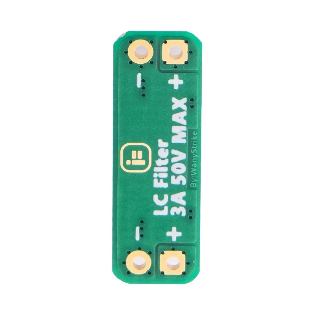 4pcs LC Filter Module 3A 5-30V Built-in Reverse Polarity Protection Reduce the Effect of Radiated Interference for FPV Drone