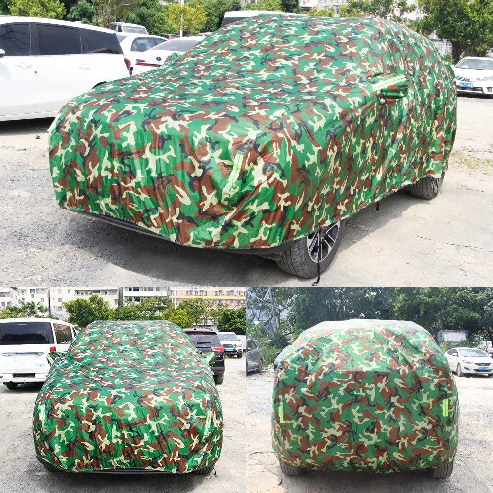 Full Car Cover for Audi A2 A4 A5 Q2 Q4 Q7 A7 | Waterproof Outdoor Sun Shade Snow Ra additional angle