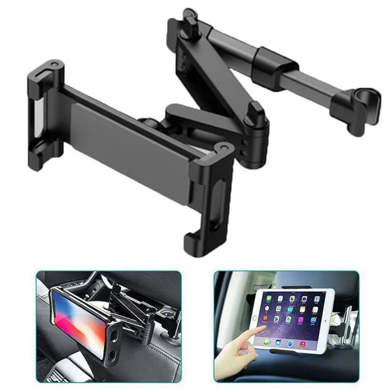 Tablet Car Holder For 4.7-13 in Tablet & Phone Holder Back Seat Headrest Mounting Holder Car Accesso