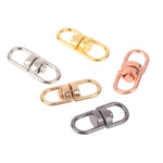 20pcs/lot Metal Rotate Buckle Key Rings Swivel Dog Buckle Holder Connectors Keyfob DIY K detail view