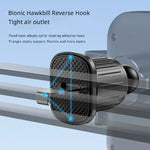 Flexible Car Phone Holder, Universal Air Vent Phone Mount for iPhone and Smartphones close-up view