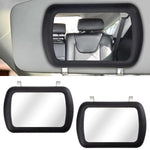Clip-On Car Sun Visor Vanity Mirror, Practical Makeup Mirror for Passenger Side Shade Visor