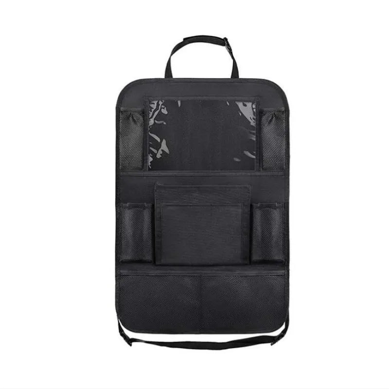 Car Seat Back Organizer 9 Storage Pockets with Touch Screen Tablet Holder for Kids