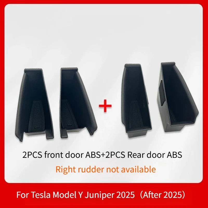 Tesla Model Y Juniper Model 3 Highland Door Storage Box | Armrest Phone Container Org alternate view