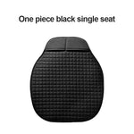 Flax Car Seat Cover Four Seasons Breathable Linen Seat Protector detail view