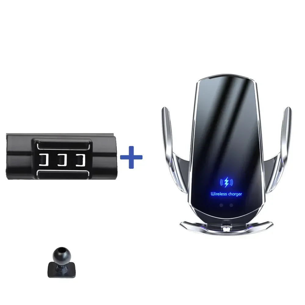 Car Phone Holder For BMW 7 Series F01 2009 2010 2011 2012-2015 Special Fixed Bracket Base Wireless Charging Interior Accessories