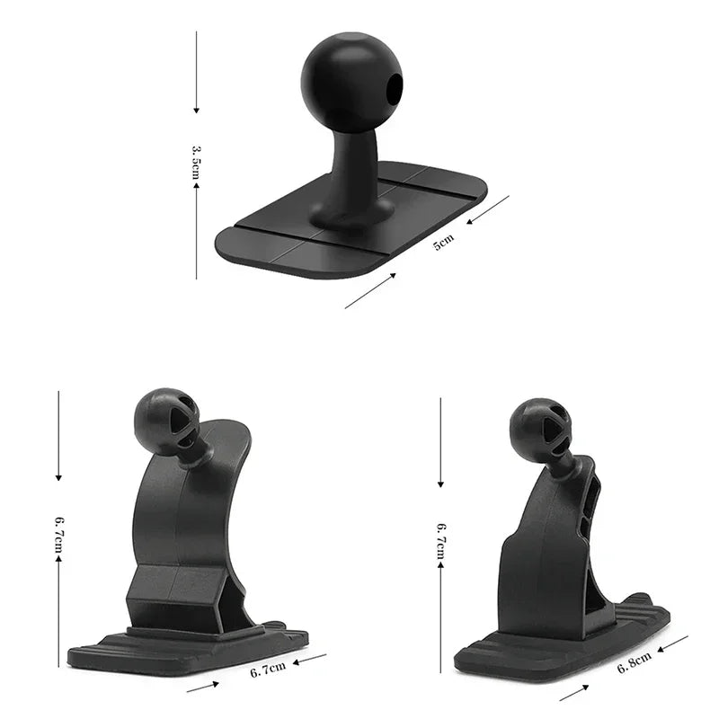 Universal Car Phone Holder Aoto Dashboard Self-adhesive Phone Bracket Base GPS Cell P lifestyle view