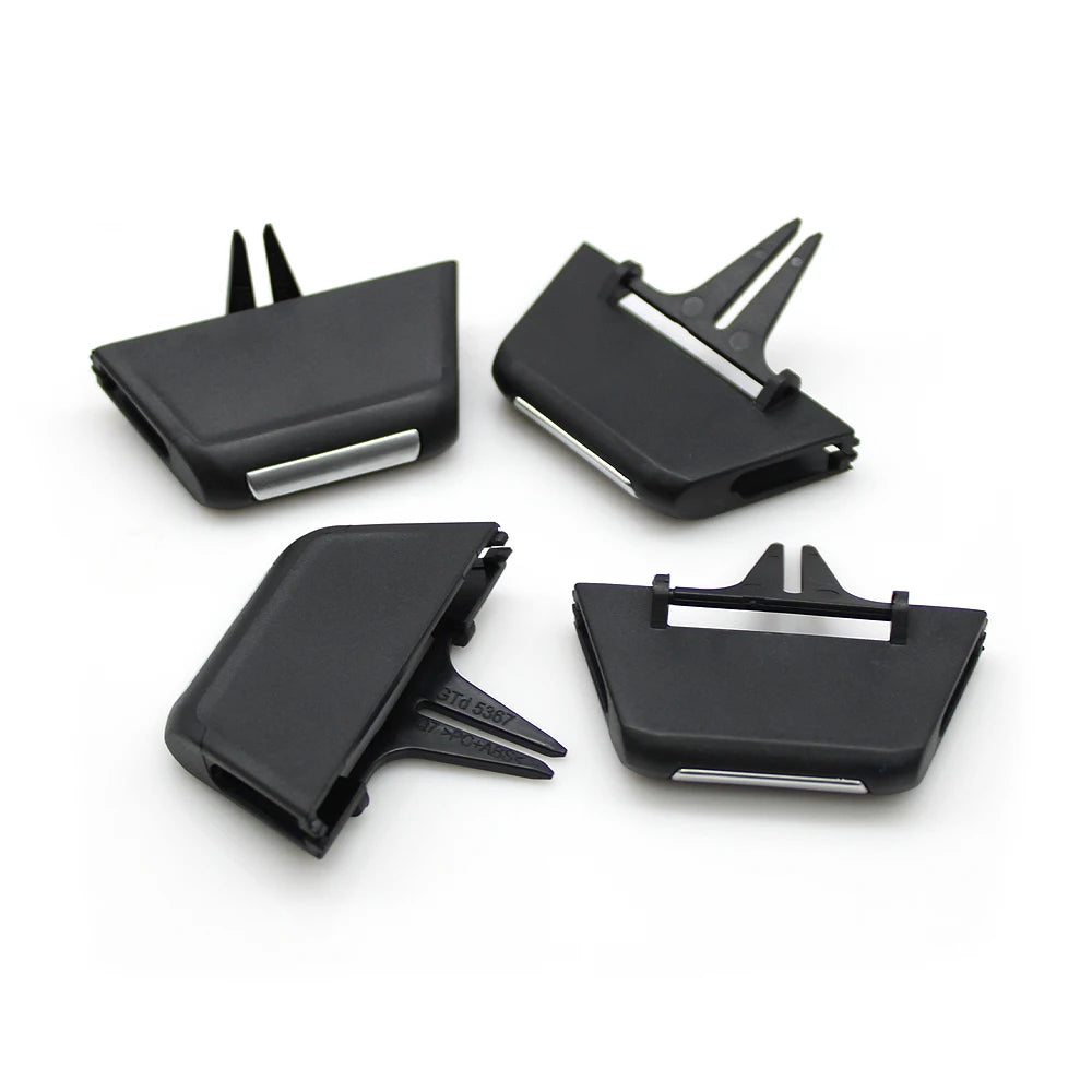 For Audi Q7 Car Dashboard Front Left Right Middle Air Conditioner AC Vent Grille Outlet Slider Tab Clip Repair Kit 2016-2019