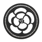 2PCS of Diamond Car Coasters, Tea Flower Car Cup Holders, Silicone Anti Slip Coasters lifestyle view