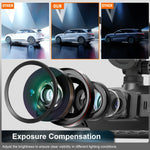 Dashcam for Cars 4 Channel Black Box WiFi Driving Camera FHD 1080P Night Vision Loop R close-up view