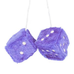 6cm Multicolor Plush Dice Pendant Car Hanging Ornament