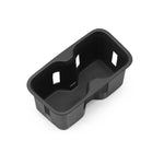 Car Storage Box for BYD Shark 6 2024~2026 2025 Rubber Mat Silicone Cup Holder Armrest close-up view
