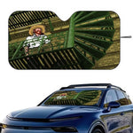 Starry Night Van Gogh Art Windshield Sun Shade | Car SUV Truck Front Window Protect additional angle