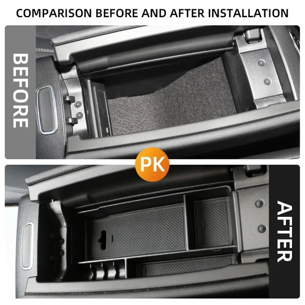 For Mercedes Benz GLB GLA CLA A B Class MB X247 H247 C118 W177 W247 Car Armrest Storage Box Center Console Tray