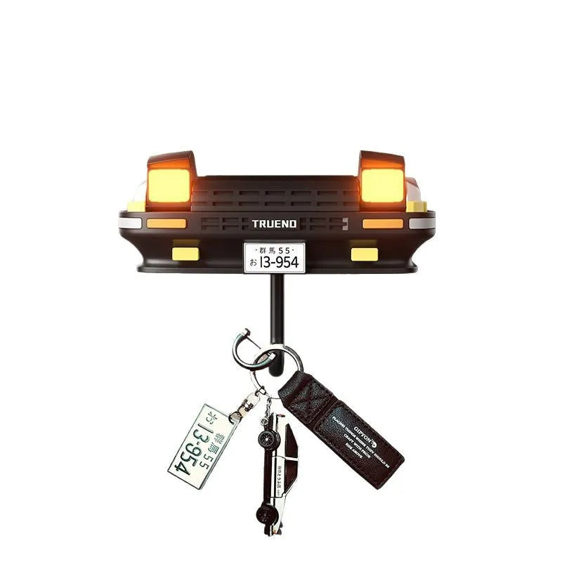 AE86 Car Creative Hook Headlight Key Storage Rack Keychain Holder for Vehicle Decoration detail view