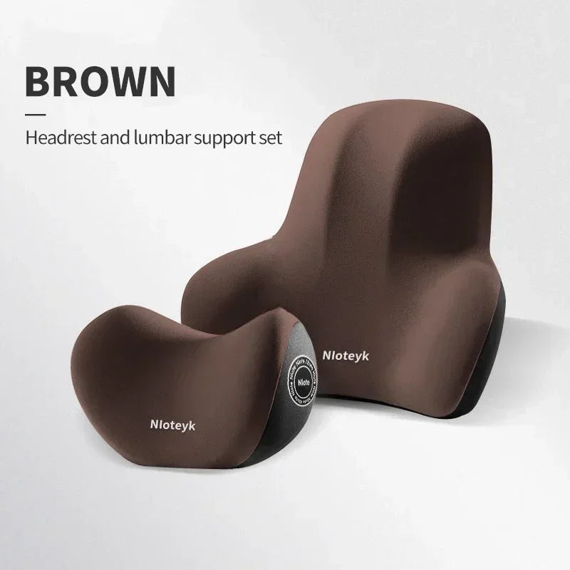 Memory Foam Car Neck Cushion Car Lumbar Support For Car Supplies Universal Neck Pillo lifestyle view