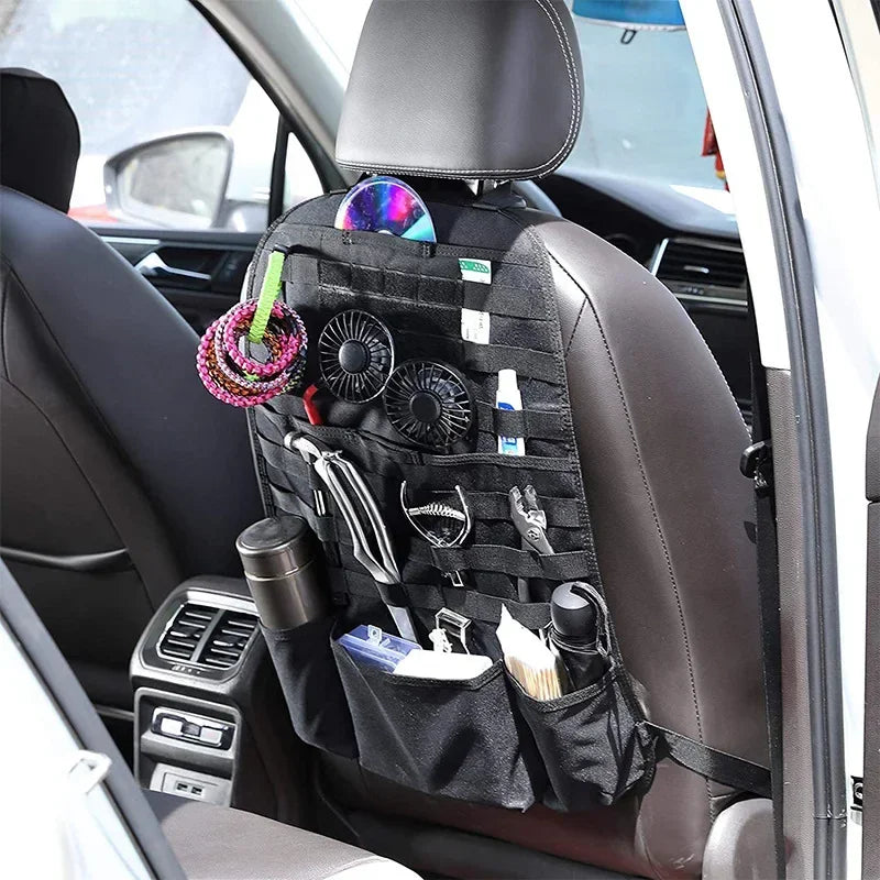 Car Seat Back Organizer Storage Pouch | Nylon