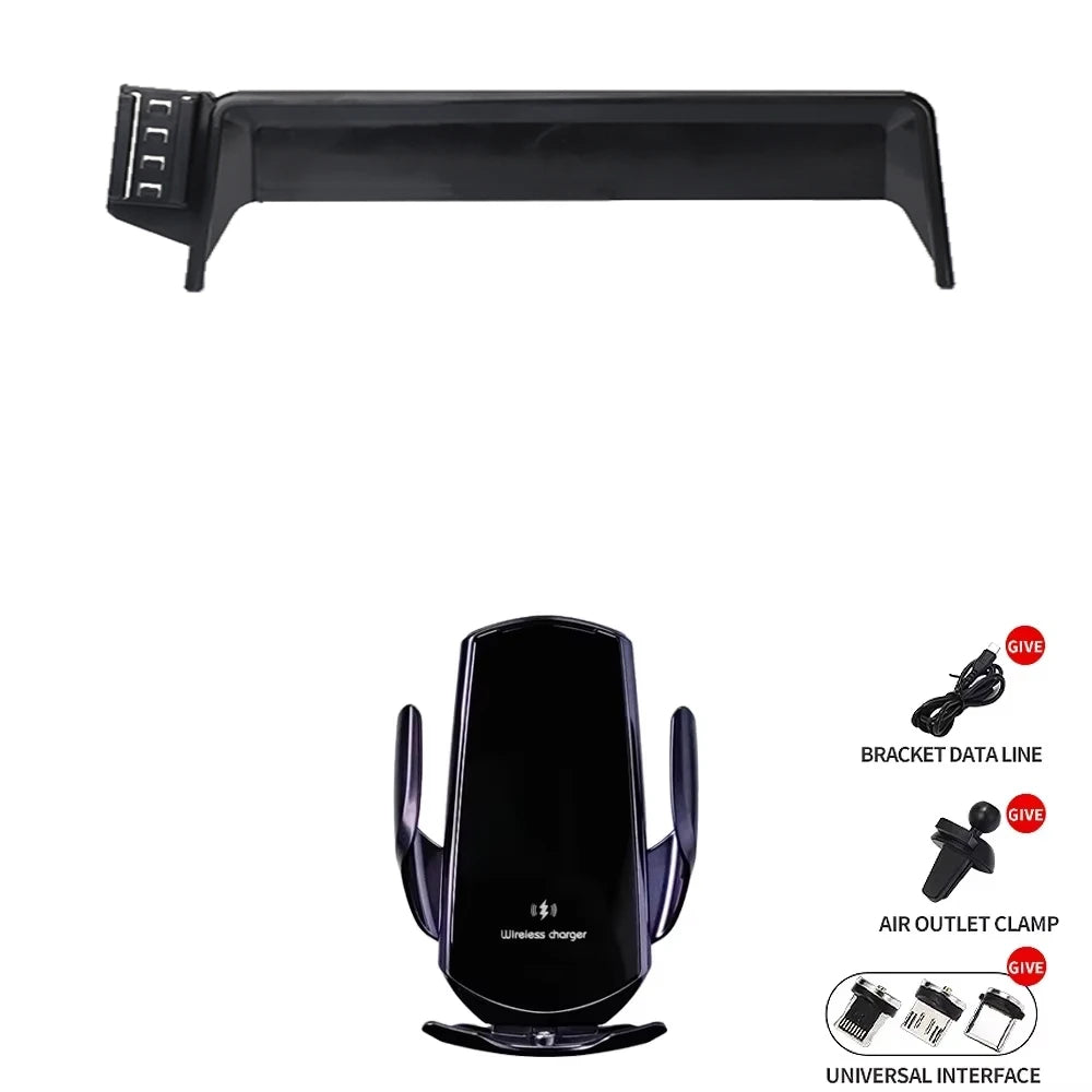 Car Phone Holder Screen Mount for BMW 1 Series F40 F21 F20 2016-2021 2022 2023 Wireless Charging Stand Mounts Accessories
