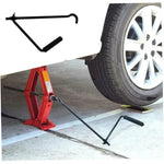 Universal Lifting Tool Auto Parts 10X21CM Sturdy Folding Scissor Jack Rocker Handle for Car Jack and
