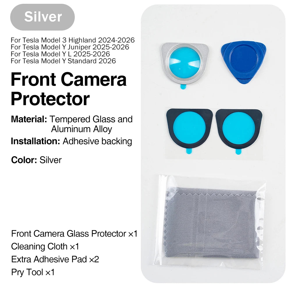 Heenvn For Tesla New Model Y Juniper Model 3 Highland 2025 2026 Anti-collision Front Cam detail view