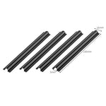 4Pc Sleek Car Cable Organizer Kit Universal Sleeves for a Neat Damage-Free Interior Prot detail view